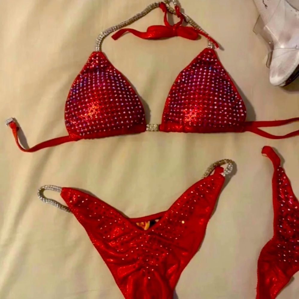 Bikini competition suit.